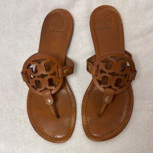 Tory Burch Tan Miller Sandals